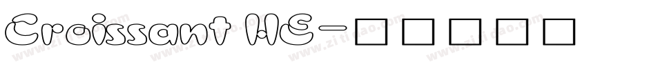 Croissant HE字体转换